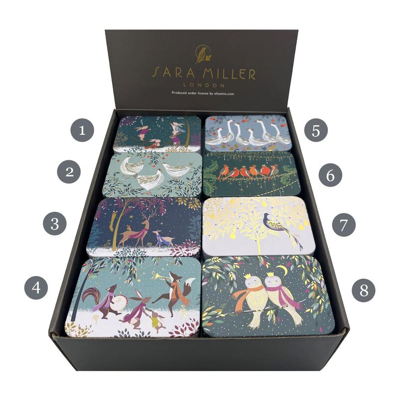 Sara Miller Christmas Woodland Pocket Tin image number 7